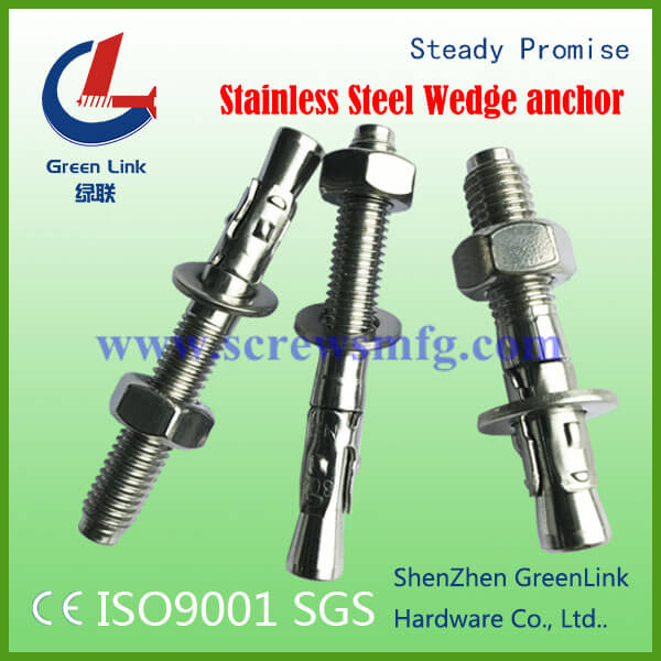 Stainless Steel Wedge anchor Security Screw,Wood Screw,Tapping Screw