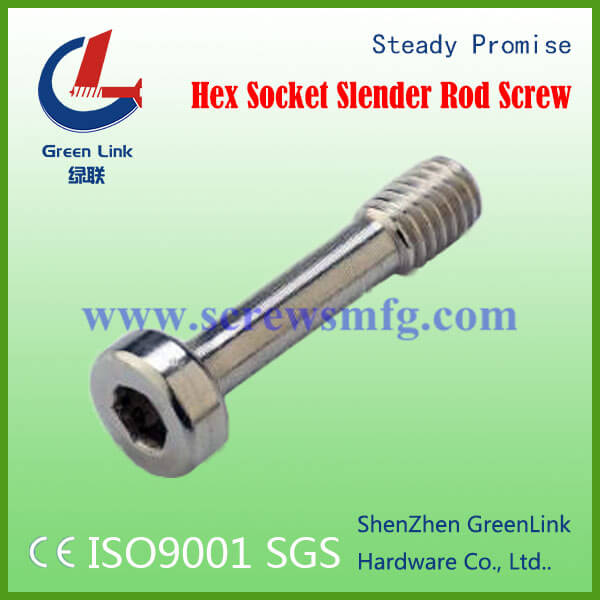 Hex Socket Slender Rod Screw