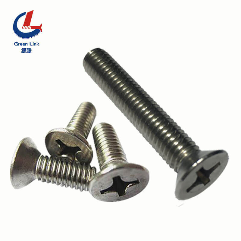 Cross recessed countersunk head screw