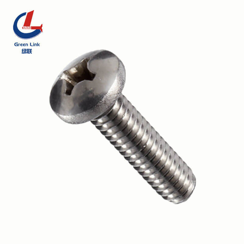 Cross recessed pan head machine screws