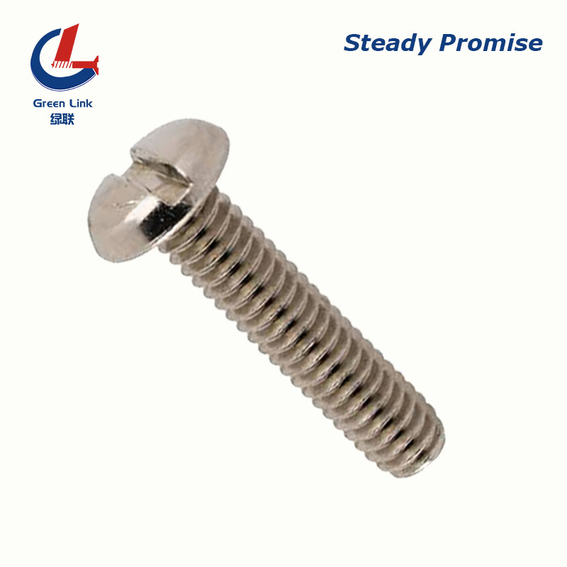 Slotted Pan Head Machine Screw