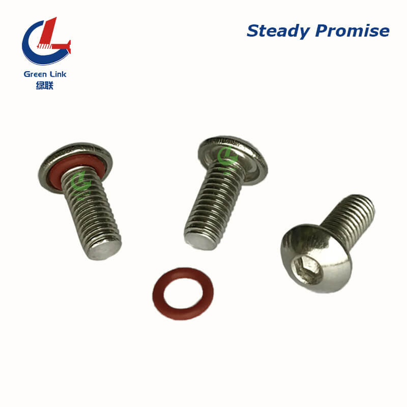 hex socket button seal screw