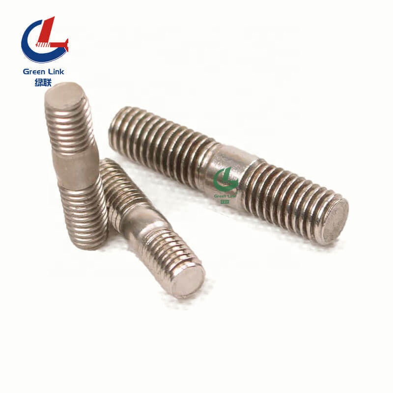 Stainless steel double end stud bolts