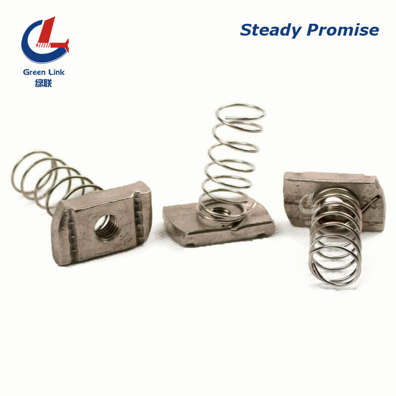 Stainless steel spring nut